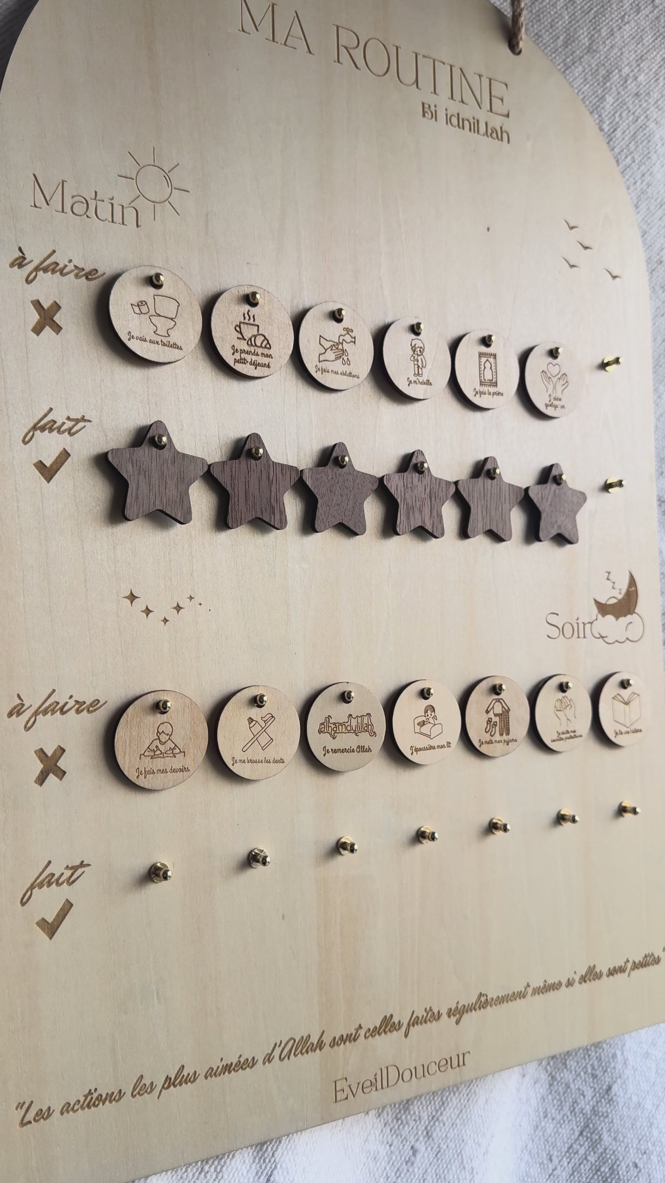 Tableau de routine